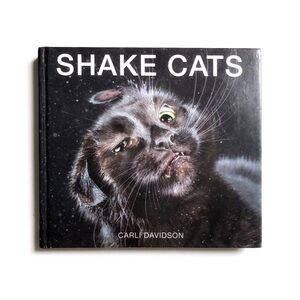 Shake Cats by Carli Davidson Black Hardcover Book 2015 Book for Cat lovers